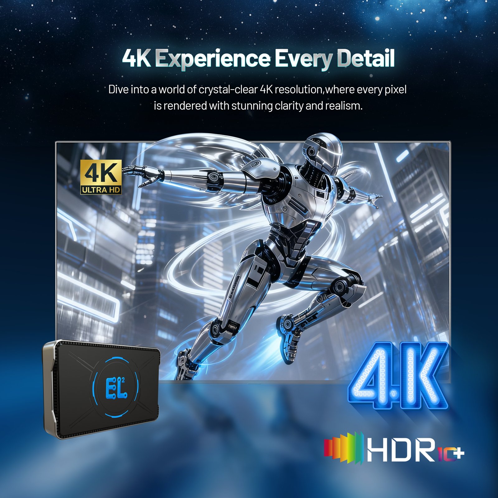 4K Ultra HD with HDR10+