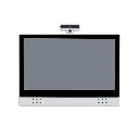 Learning monitor with dual camera pod front view
