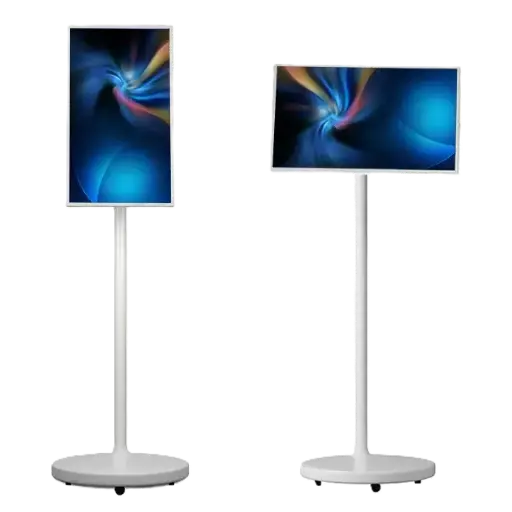 Portable Battery-Powered Smart Touch Display — 21.5" to 32" Movable Android Screen